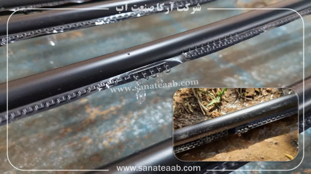انواع نوار تیپ آبیاری قطره ای| اتصالات| هزینه یک هکتار 3 نوار تیپ بغل دوخت