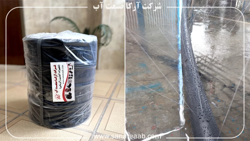 قیمت نوار تیپ پلاک دار| فواصل 10، 20 و 30 سانتیمتر 10 لوله بارانی آرکا