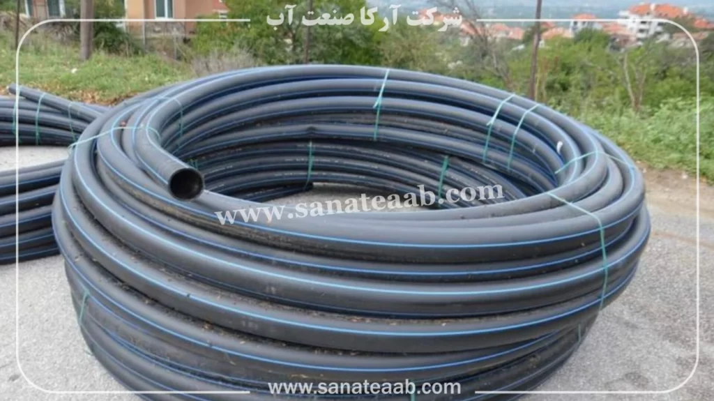 لوله پلی اتیلن آبرسانی (لوله غیر استاندارد) 6 لوله پلی اتیلن آبرسانی