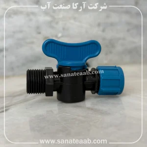 نحوه اتصال شیر به لوله پلی اتیلن