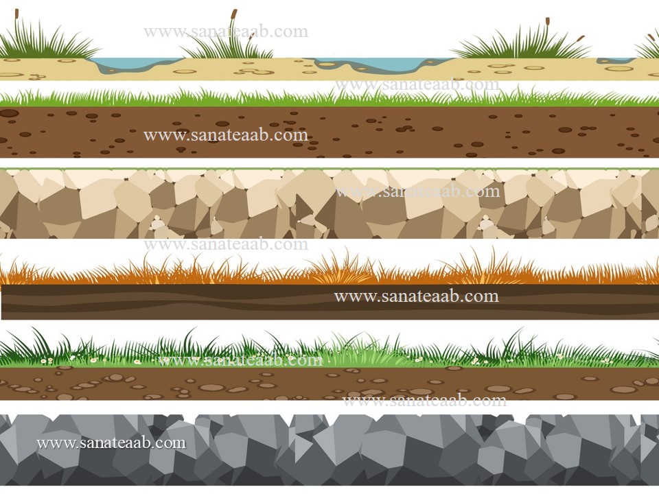 انواع خاک در آبیاری قطره ای