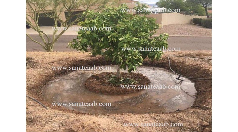نقشه لوله کشی آبیاری قطره ای درختان و مزارع + لوازم آبیاری 11 آبیاری صحیح درختان باغ