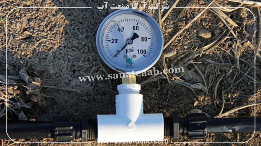 محاسبه فشار آب در لوله با گیج فشار