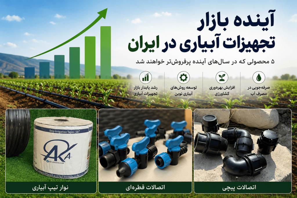آینده بازار تجهیزات آبیاری